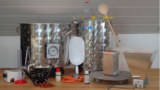 Bild von Bierbrauanlage 35 Liter Gas