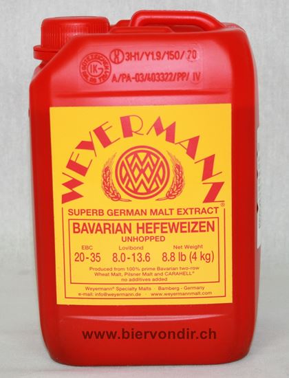 Bild von BAVARIAN HEFEWEIZEN 20 - 25 EBC 4 kg