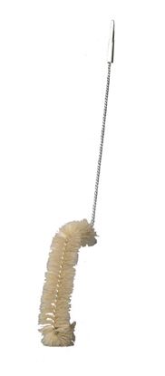 Bild von Flaschenbürste gekrümmt 42 cm mit Naturborsten