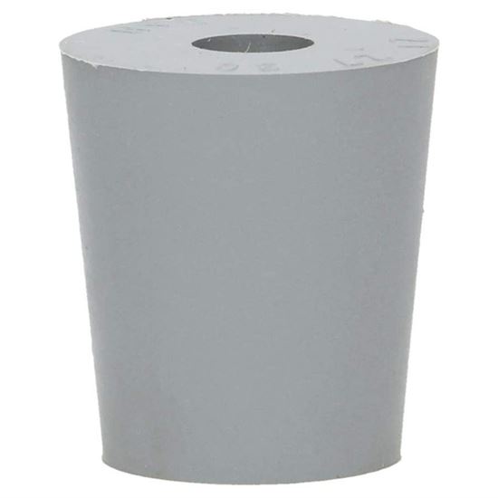 Bild von Gummistopfen D27/21 + 9 mm Loch