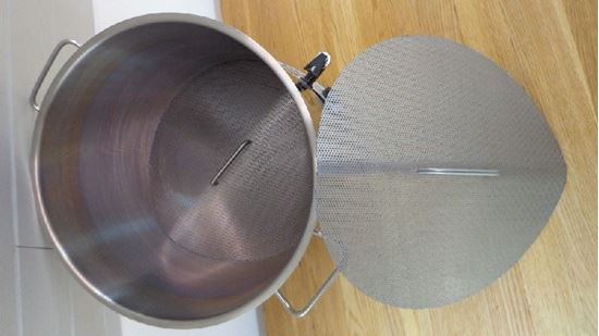 Maische- und Läuterboden INOX zu Weck Einkochautomat Edelstahl
