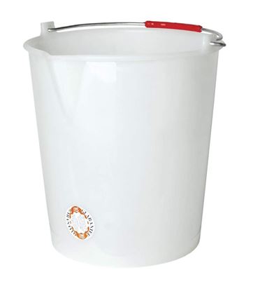 Bild von Eimer mit Tülle weiss 14 Liter