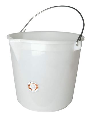 Bild von Eimer mit Tülle weiss 25 Liter