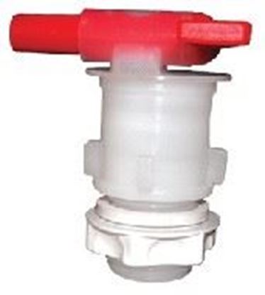 Bild von Auslaufhahn PVC + Gegenmutter