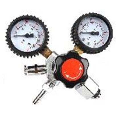 Bild von CO-2-Druckregler mit 2 Manometer