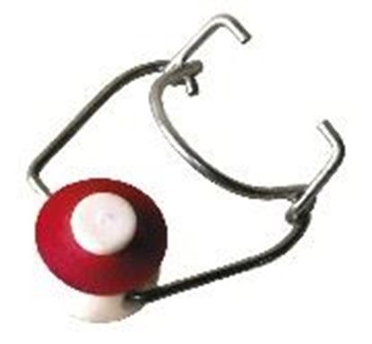 Bild von Bügelverschluss Polypropylen mit Gummiring 10 St.