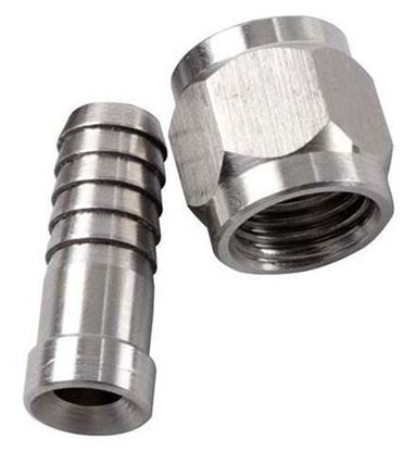 Bild von Schlauchtülle 8 mm mit Überwurfmutter für Soda-Keg