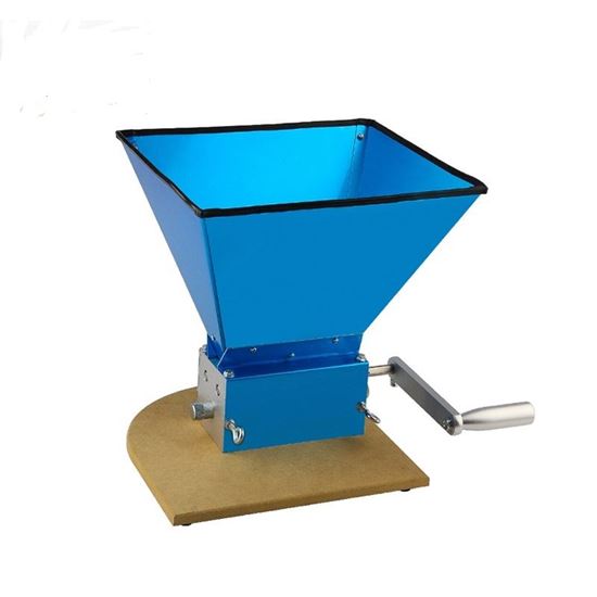 Bild von Malzmühle mit 3 Walzen und Bodenplatte