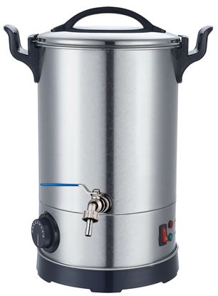 Bild von Brau- und Maischekessel 30 Liter mit Auslaufhahn