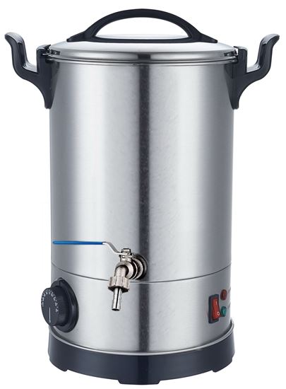 Bild von Brau- und Maischekessel 30 Liter mit Auslaufhahn