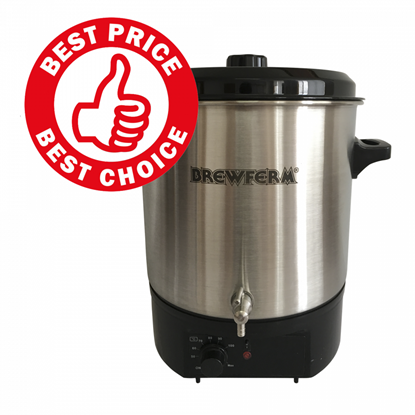 Bild von Brewferm elektrischer Braukessel 27 l 