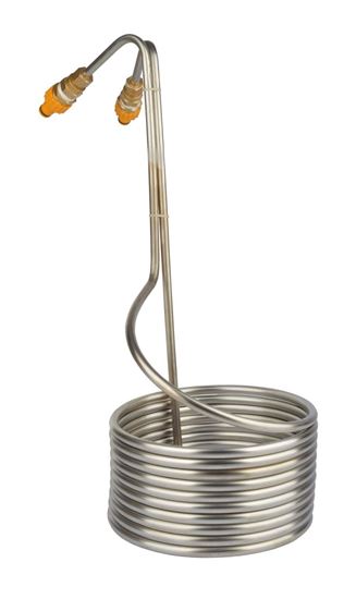 Bild von Würzekühler Edelstahl 20 Liter mit Gardena Schnellkupplung