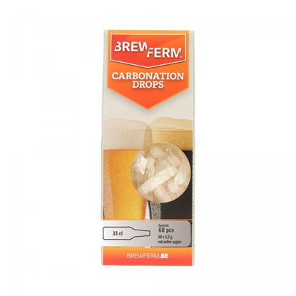 Bild von Brewferm Carbonation Drops für 33 cl Flaschen - 60 Stück