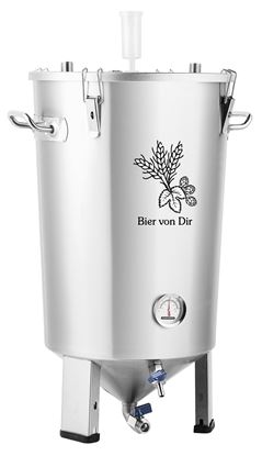 Bild von Bier von Dir konischer Gärbehälter F30 30 Liter und Isoliermantel
