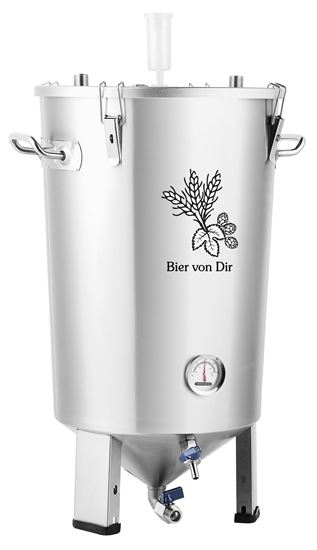 Bild von Bier von Dir konischer Gärbehälter F30 30 Liter und Isoliermantel