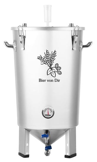 Bild von Bier von Dir Gärbehälter F30 - mit integrierter Kühlspirale und Isoliermantel