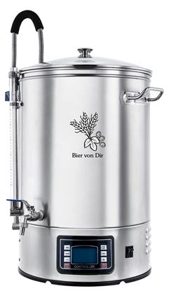 Bild von Brauanlage Micro Brewery Monk 40 Liter + Isoliermantel + Whirpool Arm